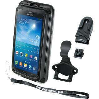 Suporte telefônico Ram Mount aqua box pro 20 iphone 3/4/5 case and clip transparent composite