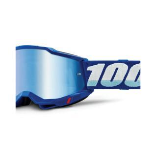 Tela iridium com máscara de motocicleta 100% Accuri 2