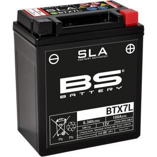 Bateria de motocicleta BS Battery SLA BTX7L - C (10Hr) - C (20Hr)