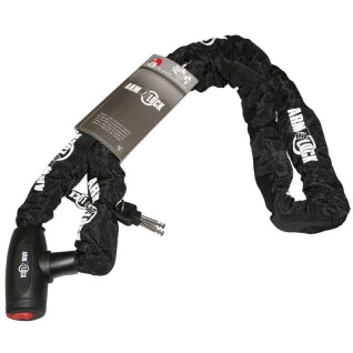 Cadeado de corrente para motociclos com fechadura integrada Armlock