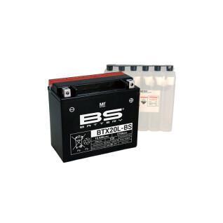 Bateria de motocicleta com pacote de ácido BS Battery BTX20L-BS
