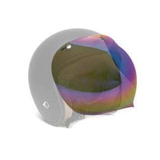 Visor capacete de mota 3 estalos iridium Harisson bubble
