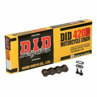 Corrente de rolos de motocicletas D.I.D 420D(B&B) X 100 Mail. Rj
