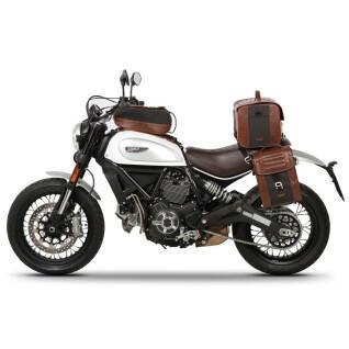 Porta sacos laterais de moto Shad SR Séries Café Racer Ducati Scrambler 800 Icon/Classic (15 a 21)