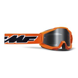 Máscara de motociclismo transversal com lente espelho criança FMF Vision Powerbomb Rocket
