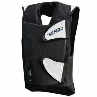 Colete de airbag para motocicleta com elástico de couro Helite GP-AIR GT
