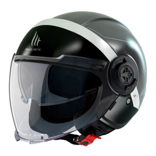 Capacete a jato com ecrã duplo MT Helmets Viale SV S 68 UNIT D2