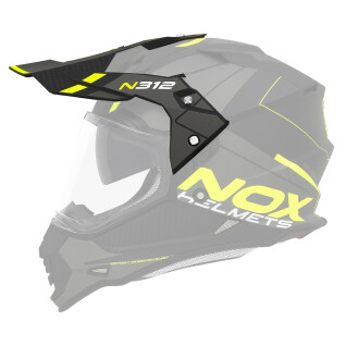 Viseira para capacete de motocross Nox 312 Drone
