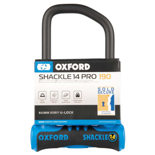 Fechadura para mota Oxford Shackle14 Pro U-Lock