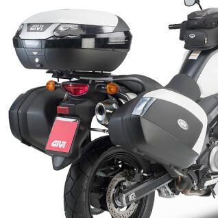 Suporte de mala lateral de motocicleta Givi Monokey Side Suzuki Dl 650 V-Strom L2-L3-L4-L5-L6 (11 À 16)