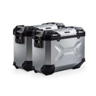 Kit de malas laterais de alumínio para motas SW-Motech Trax ADV Honda XL750 Transalp (22-)