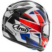 Capacete de motociclista de rosto inteiro Arai V Flag UK