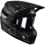 Kit de capacete de motociclista com óculos de protecção Leatt 9.5 28