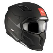 Capacete de motocross com proteção única convertível e tira de queixo amovível MT Helmets Streetfighter Sv (Ece 22.06)