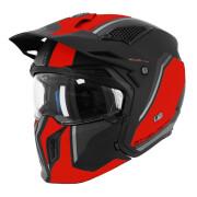 Capacete de motocross com proteção única convertível e tira de queixo amovível MT Helmets Streetfighter Sv Twin C5 (Ece 22.06)