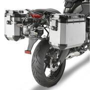 Suporte de mala lateral de motocicleta Givi Monokey Cam-Side Kawasaki Versys 650 (10 À 14)
