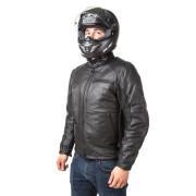 Airbag de jaqueta de couro para motocicletas Helite ROADSTER