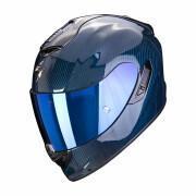 Capacete de motociclista de rosto inteiro Scorpion Exo-1400 Evo Carbon Air Solid ECE 22-06