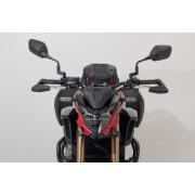 Protecção da alavanca do travão com deflector de vento para motos SW-Motech Honda CB650R (18-)